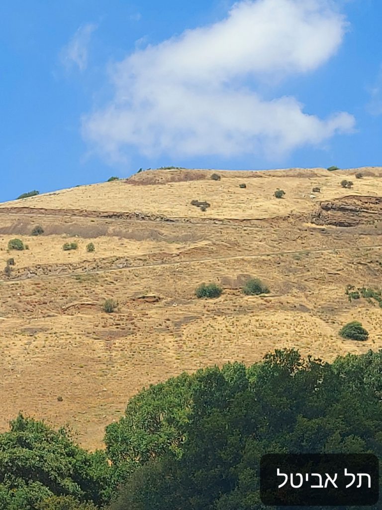 רמת הגולן תל (הר) אביטל המכונה תל אבו נידא - טיפ לה טריפ - tiplatrip
